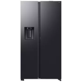 Samsung RS80F64KEFEO Frigorífico combinado American Style, 615L, Total No Frost, distribuidor de água e gelo com ligação de água, aspeto aço inoxidável
