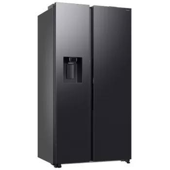 Samsung RS80F64KEFEO Frigorífico combinado American Style, 615L, Total No Frost, distribuidor de água e gelo com ligação de água, aspeto aço inoxidável