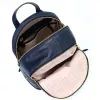 Mochila Michael Kors Rhea Navy Saffiano em pele para mulher 27x26x14 cm