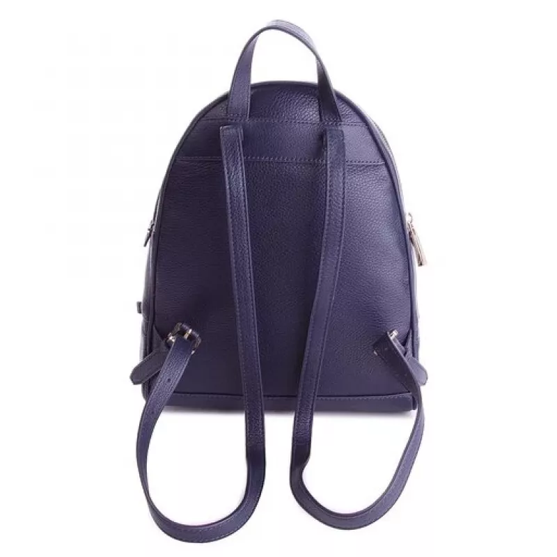 Mochila Michael Kors Rhea Navy Saffiano em pele para mulher 27x26x14 cm