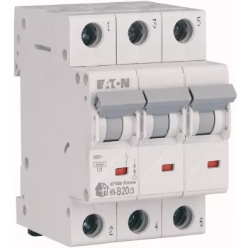 EATON HN-B20/3 disjuntor B 20A 3P 3M 6kA