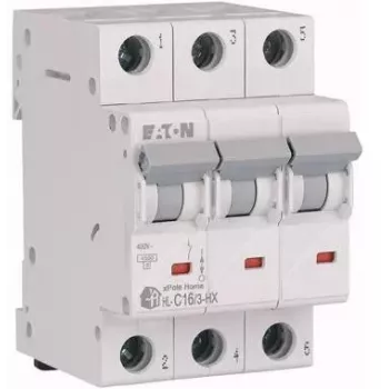 EATON HN-C16/3 disjuntor 16A 3 polos 6kA tipo C