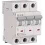EATON HN-C20/3 disjuntor modular MCB, 20A, 3 polos, curva C, 6kA