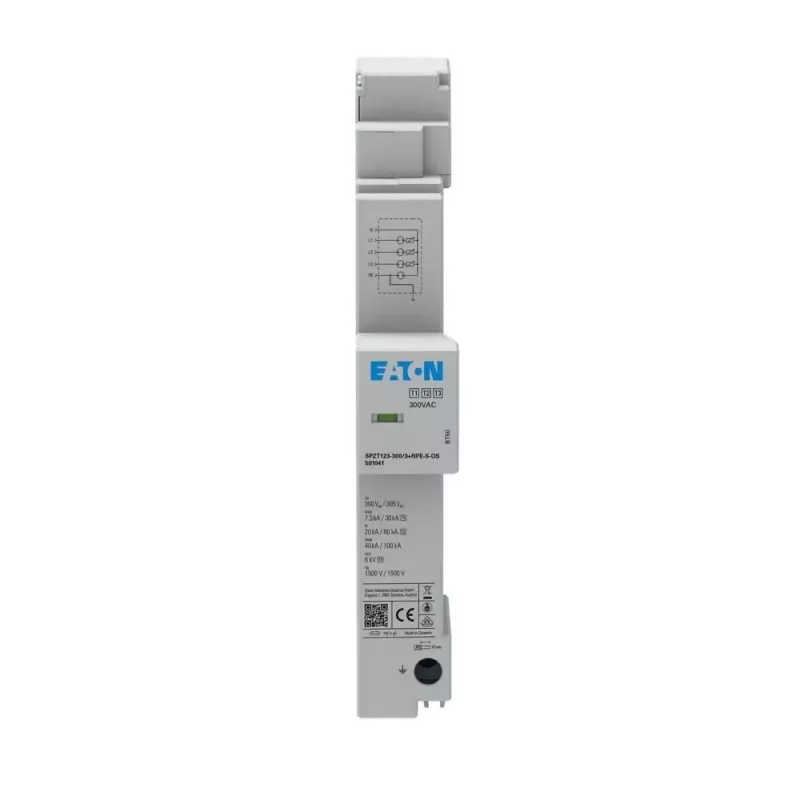 Eaton para-raios para barramento de 40mm SPZT123-300/3+NPE