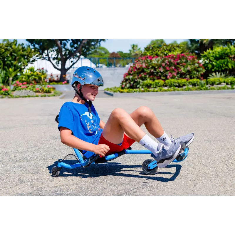 EzyRoller Spinner Pro X Verde Kart a pedais com rotação de 360° para crianças a partir dos 10 anos