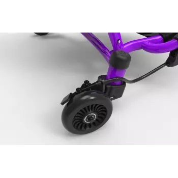 EzyRoller Drifter X Kart de drift a pedais para crianças dos 4 aos 14 anos Roxo