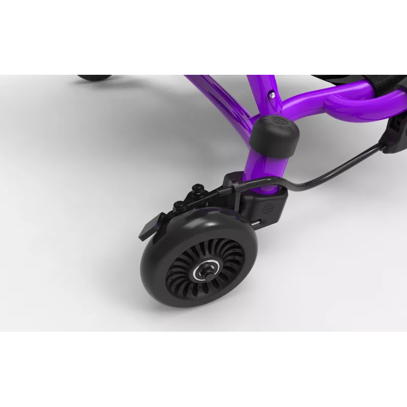 EzyRoller Drifter X Kart de drift a pedais para crianças dos 4 aos 14 anos Roxo