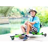 EzyRoller Drifter X kart de drift movido a pé, 4-12 anos, verde lima
