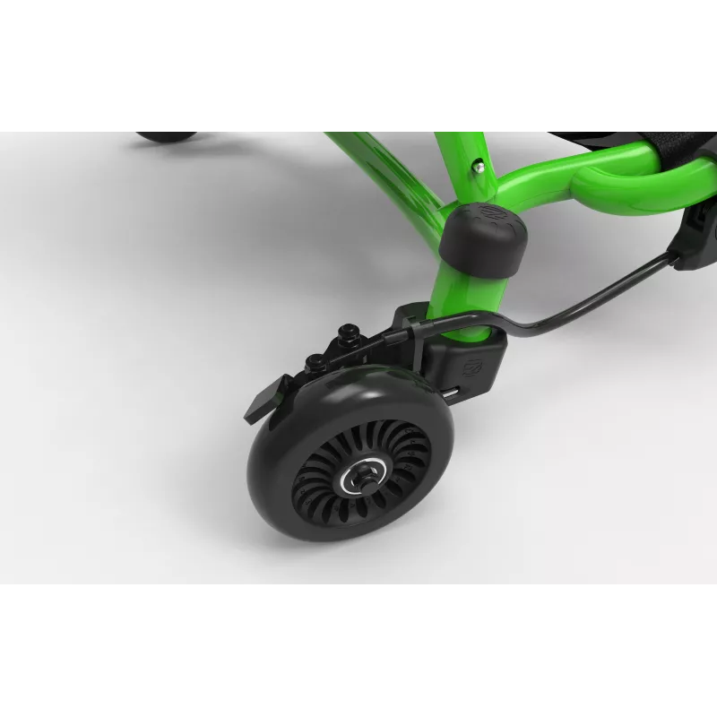 EzyRoller Drifter X kart de drift movido a pé, 4-12 anos, verde lima