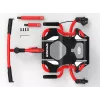 EzyRoller Spinner X Kart de montar - a pedais com rotação de 360° - Vermelho