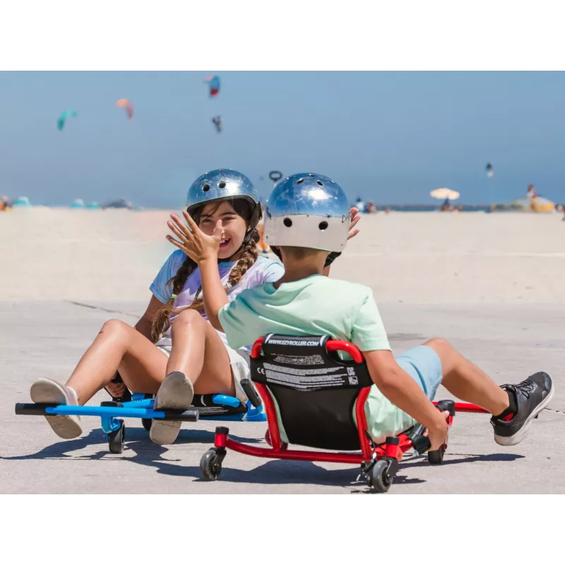 EzyRoller Spinner X Verde Brinquedo de montar com drift de 360° para crianças dos 4 aos 12 anos