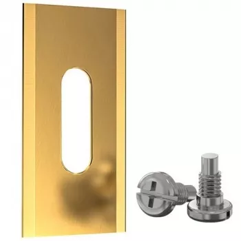 EXTRA DIGITAL Conjunto de lâminas para robô corta-relvas, 35x18x0,6 mm, revestidas a titânio, 30 unid.