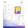 Apple iPad 10.9 11.ª Geração (2025) 128GB WiFi - Amarelo