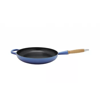Le Creuset Signature 20258282200422 frigideira de ferro fundido com cabo de madeira