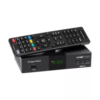 Sintonizador DVB-T2 H.265 HEVC KRUGER & MATZ KM0550D