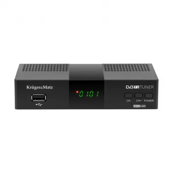 Sintonizador DVB-T2 H.265 HEVC KRUGER & MATZ KM0550D