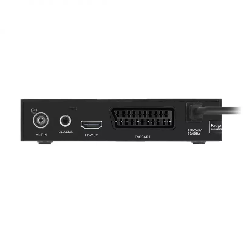 Sintonizador DVB-T2 H.265 HEVC KRUGER & MATZ KM0550D