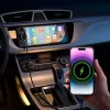 Autorrádio KRUGER & MATZ KM2016 1DIN com Apple CarPlay e Android Auto, ecrã tátil LCD 7