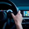Autorrádio KRUGER & MATZ KM2016 1DIN com Apple CarPlay e Android Auto, ecrã tátil LCD 7