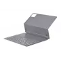 Capa com teclado Folio Lenovo Idea Tab Plus US-Inglês QWERTY Storm Grey