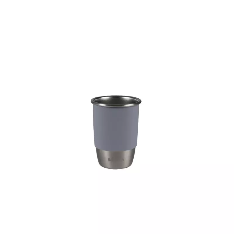 Copo de treino 360° em aço inoxidável Beaba Pebble Grey