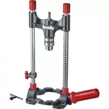Suporte de perfuração EINHELL-KWB com mandril e veio de transmissão integrados