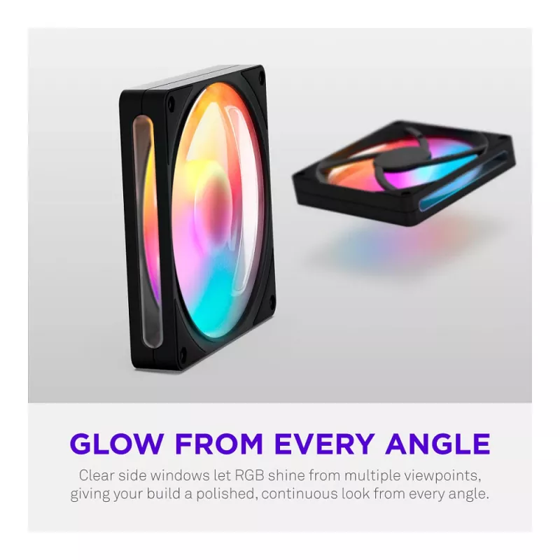 Ventoinha NZXT F140 RGB 140mm Black