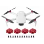 Tampas de proteção do motor SUNNYLIFE para DJI Mavic Mini 2 / Mini SE (pack de 4) - Preto