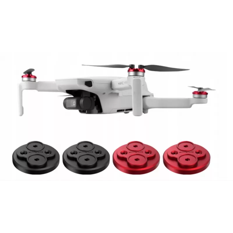 Tampas de proteção do motor SUNNYLIFE para DJI Mavic Mini 2 / Mini SE (pack de 4) - Preto