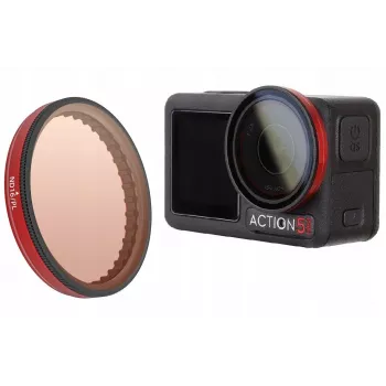 Filtro Híbrido 2em1 Polarizador PL ND16 SUNNYLIFE para DJI Osmo Action 5 Pro / 5 Pro / 4 / 3 FI903-16p