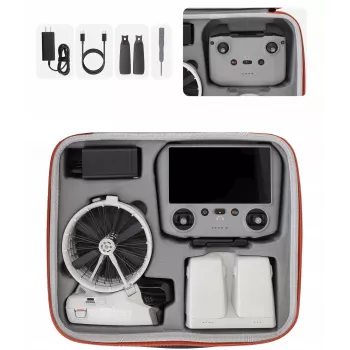 Mala rígida XL SUNNYLIFE para drone DJI Flip e comando - Laranja