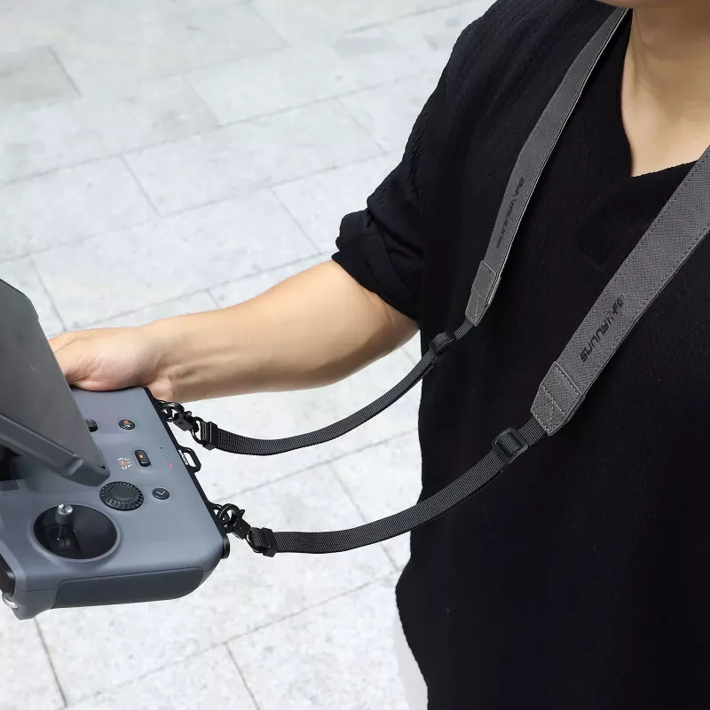 Suporte de fita para pescoço/ombro Lanyard SUNNYLIFE para comando DJI RC Pro 2 - Preto