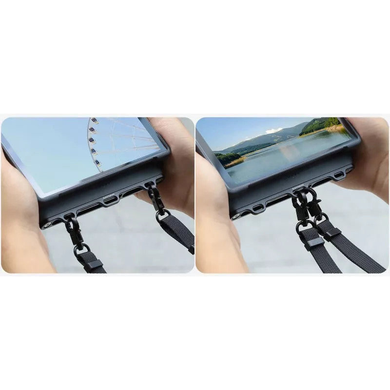 Suporte de fita para pescoço/ombro Lanyard SUNNYLIFE para comando DJI RC Pro 2 - Preto
