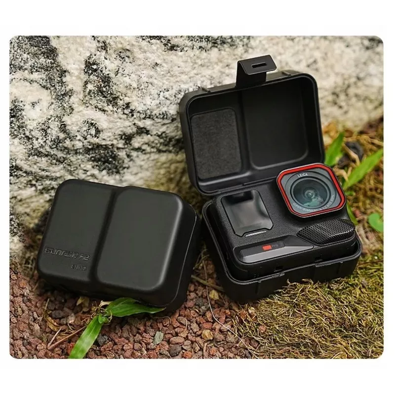 Mala rígida SUNNYLIFE para Insta360 Ace Pro 2, Ace, Ace Pro - Preto