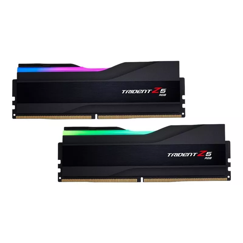 Kit de memória para desktop G.Skill Trident Z5 RGB 32GB (2x16GB) DDR5 6600MHz CL34 - Preto mate