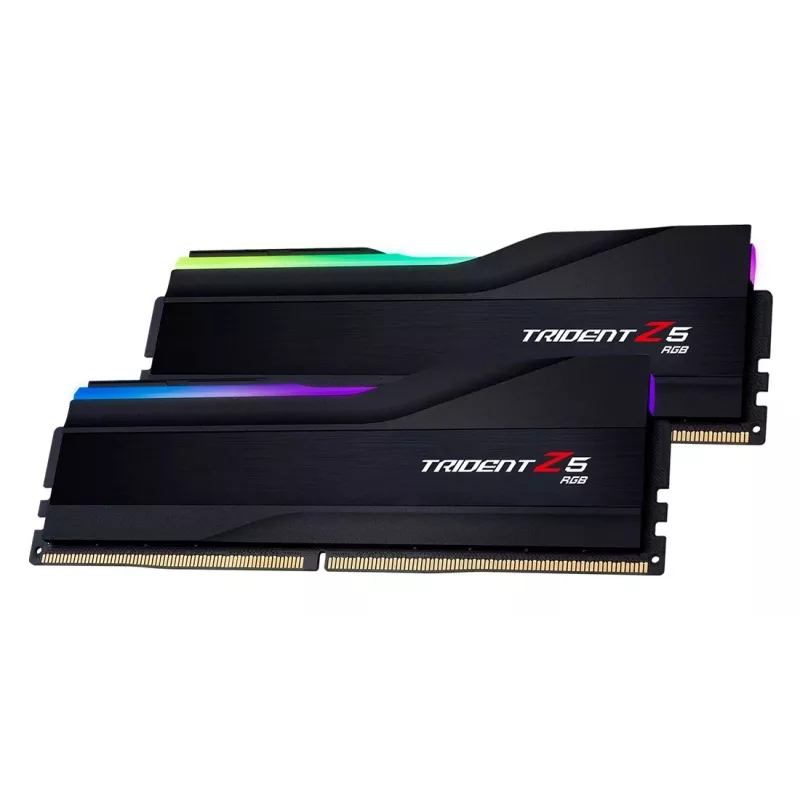 Kit de memória para desktop G.Skill Trident Z5 RGB 32GB (2x16GB) DDR5 6600MHz CL34 - Preto mate