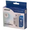 Campainha com fios ORNO OR-DP-SB-133, calha DIN 1 módulo, 230V AC, 85 dB, Branco/Cinzento