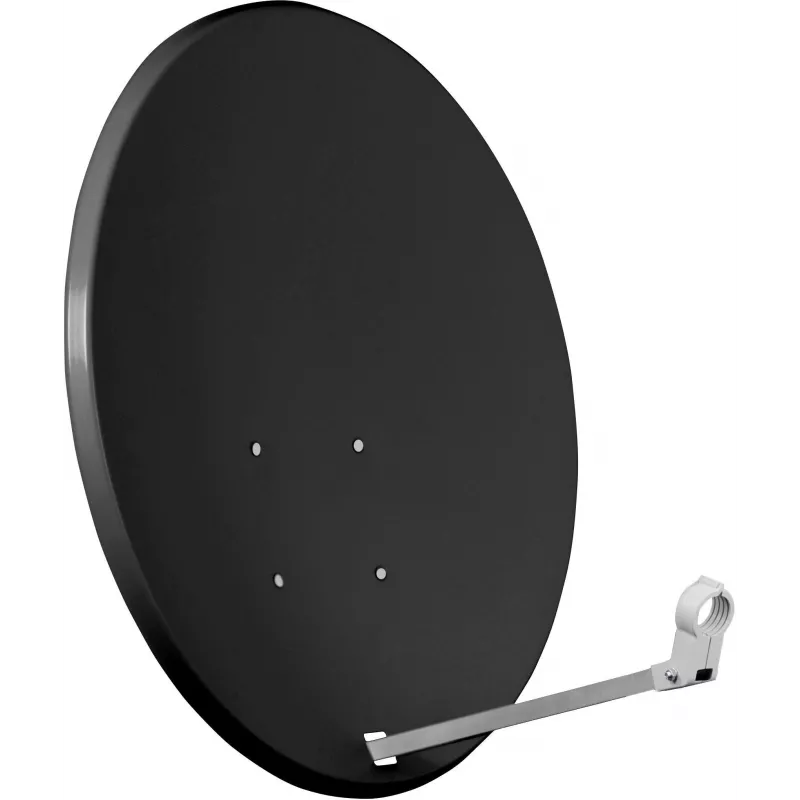 Antena parabólica offset CORAB COR-800SAE-C 80 cm, Antracite