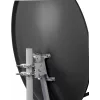 Antena parabólica offset CORAB COR-800SAE-C 80 cm, Antracite