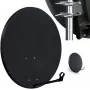 Antena parabólica offset CORAB COR-800SAE-C 80 cm, Antracite