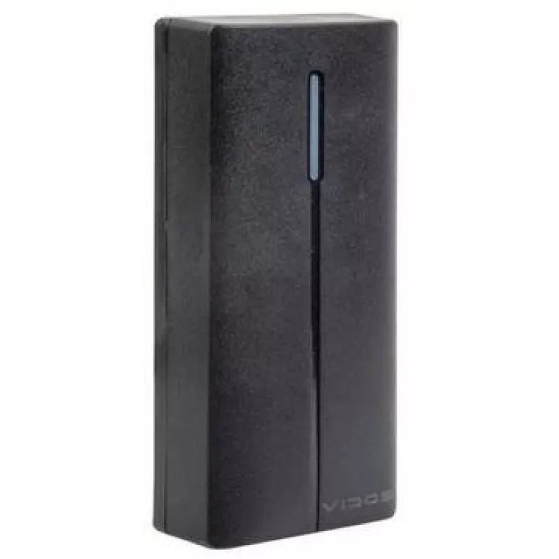 Leitor de cartões de proximidade RFID VIDOS ZS46, 125 kHz, Wiegand, IP65, Preto