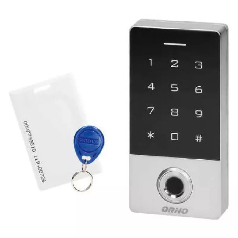 Fechadura de combinação ORNO OR-ZS-822 com leitor de impressão digital e leitor RFID
