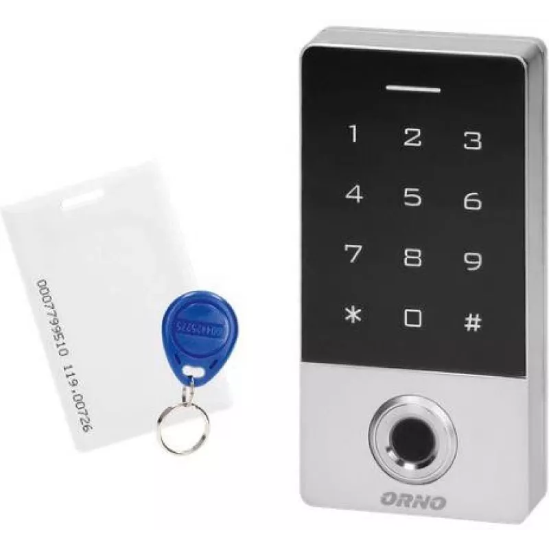 Fechadura de combinação ORNO OR-ZS-822 com leitor de impressão digital e leitor RFID