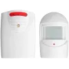 Conjunto de campainha sem fios ORNO OR-MA-717 com sensor de movimento PIR, 433 MHz, alcance de 80 m, 32 melodias, sensor IP44, branco