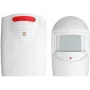 Conjunto de campainha sem fios ORNO OR-MA-717 com sensor de movimento PIR, 433 MHz, alcance de 80 m, 32 melodias, sensor IP44, branco