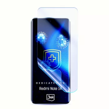 Película de proteção de ecrã 3mk SilverProtection+ para Xiaomi Redmi Note 14 5G