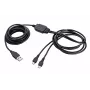 TRUST GXT 222 DUO cabo Charge & Play 2m preto, USB-A para Micro-USB, para comando Xbox One