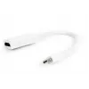 Gembird adaptador Mini DisplayPort para HDMI 4K 30Hz branco A-MDPM-HDMIF-02-W