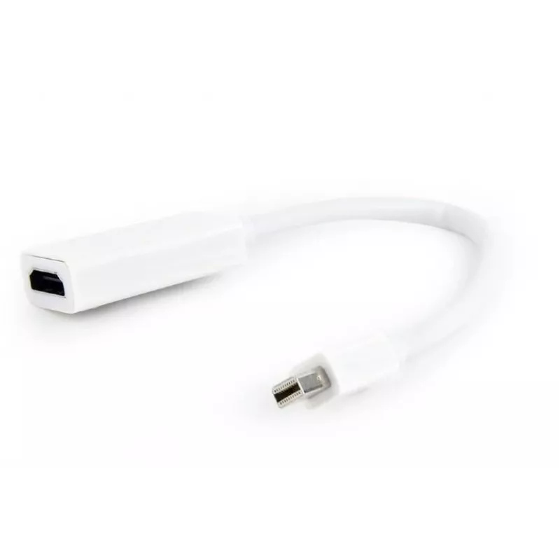 Gembird adaptador Mini DisplayPort para HDMI 4K 30Hz branco A-MDPM-HDMIF-02-W