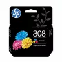 HP 308 Cartucho de tinta original, tricolor